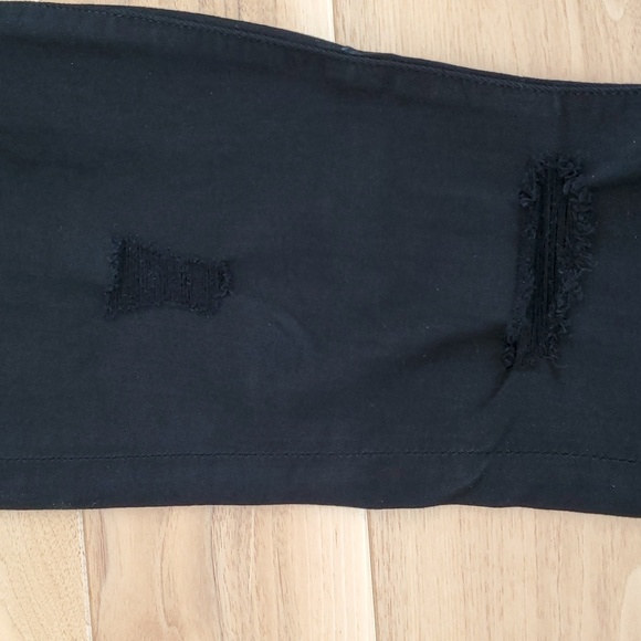 7FAM Ankle Gwenevere Distressed Mid Rise Jeans, Size 27 - Picture 14 of 16